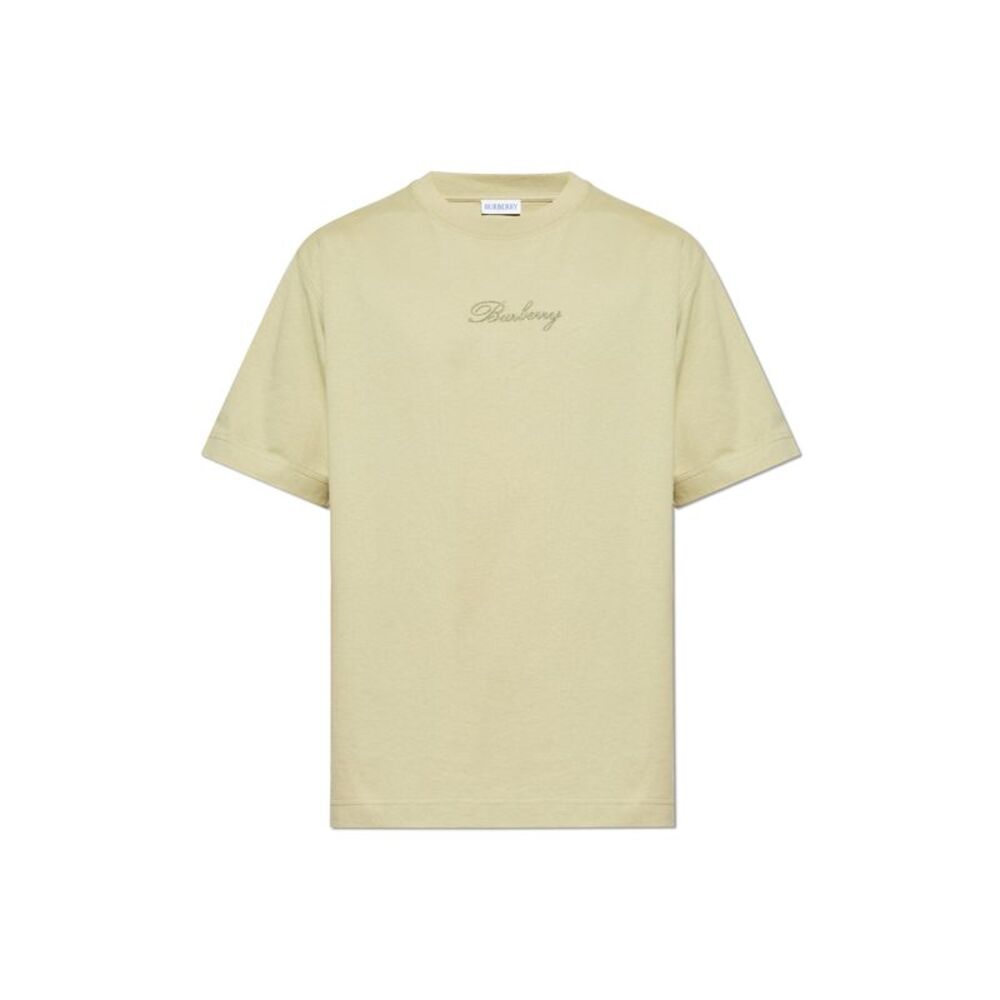 T-shirt with embroidered logo